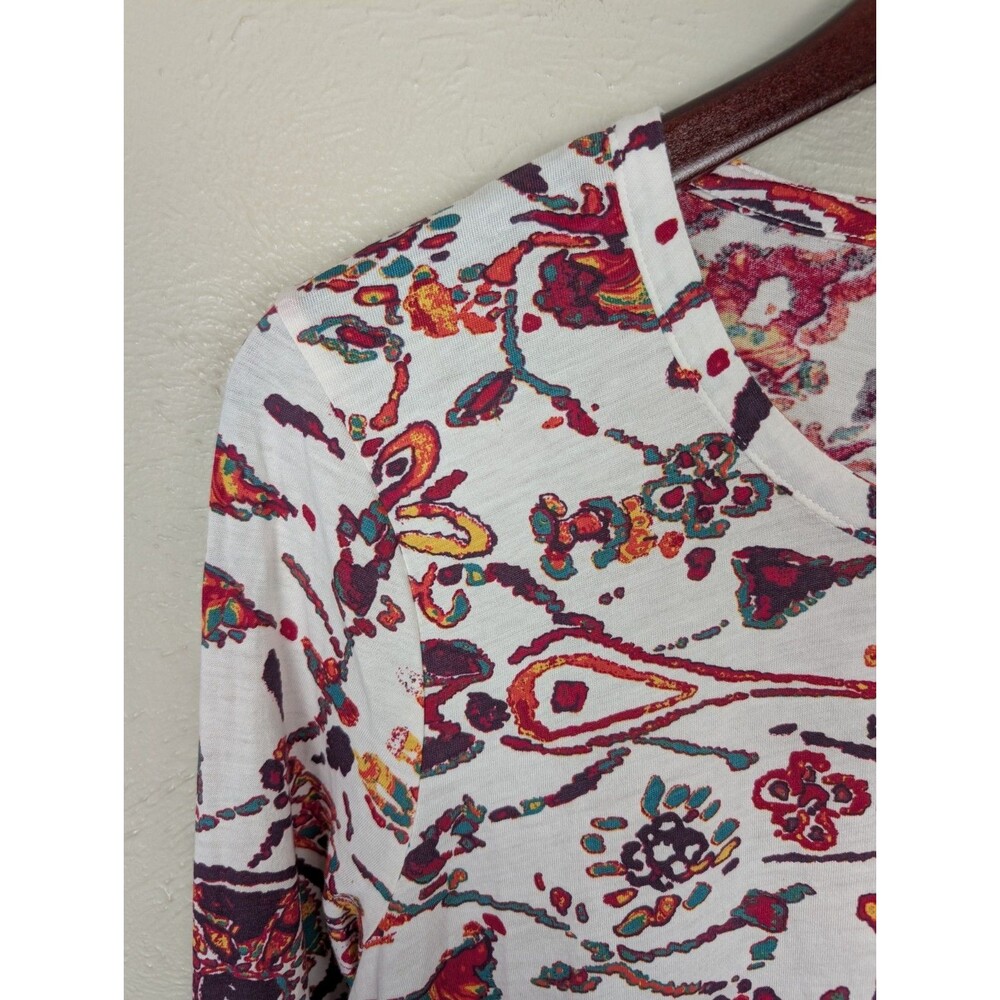 Peruvian Connection Goa Floral Tunic - Picture 3 of 10